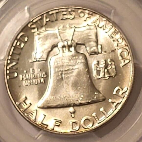 1963 Franklin Half Dollar MS65 PCGS - Picture 4 of 4